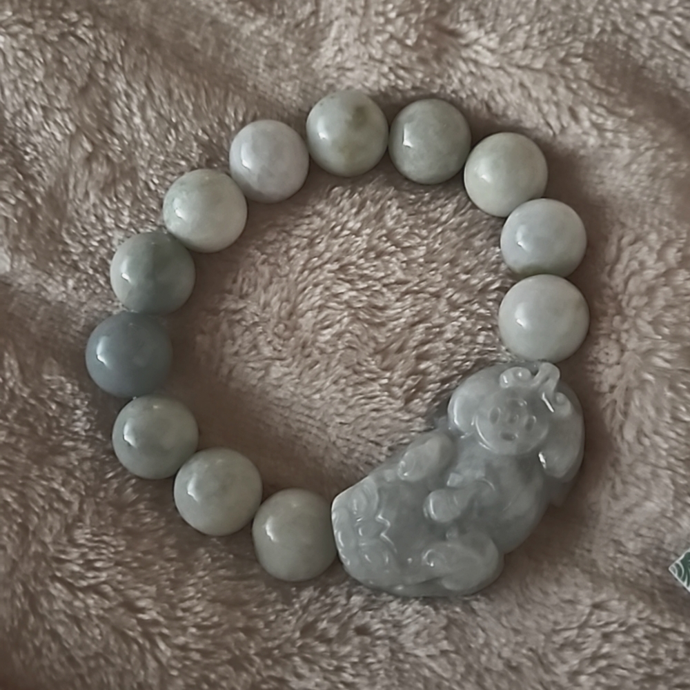 Sj Pearl Jade Bracelet